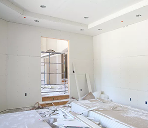 吊頂石膏板背貼法